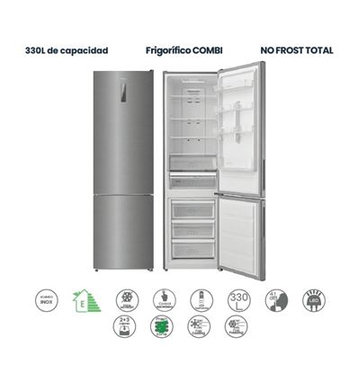 COMBI INFINITON FGC345C20XEM NF 201X59 E INOX - FGC-345C20XEM