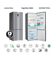 COMBI INFINITON FGC78XA NF 186X70 E INOX - FGC-78XA