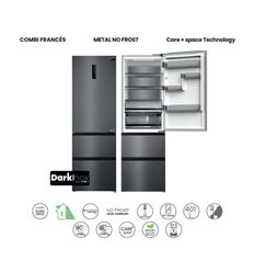 COMBI INFINITON FRD-401T91DEV 191X60CM INOX NF E - FRD-401T91DEV