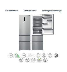 COMBI INFINITON FRD401T91XEM NF 191X60 E INOX - FRD-401T91XEM
