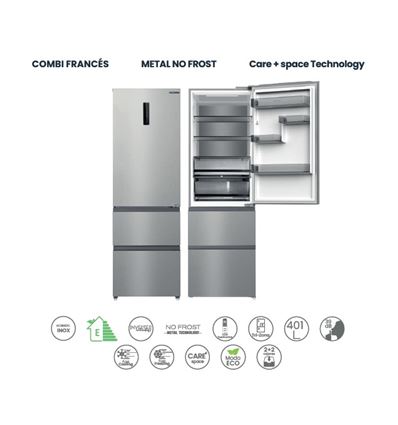 COMBI INFINITON FRD401T91XEM NF 191X60 E INOX - FRD-401T91XEM