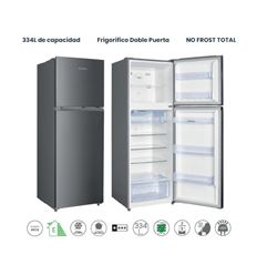 FRIGO INFINITON FG-330TD70XEK 171X60CM NF INOX E - FG330TD70XEK