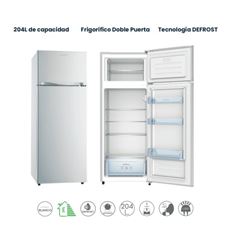 FRIGO INFINITON FG249H 143x55 BLANCO E - FG249H 