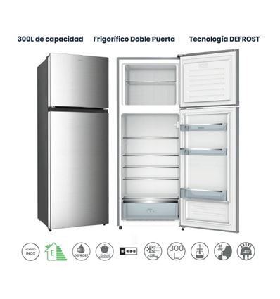 FRIGO INFINITON FG300D75XER CICLICO 175X60 E INOX - FG300D75XER