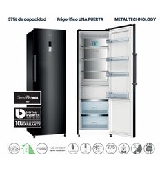 FRIGO COOLER INFINITON CL18BSTL NF 185X59 NEGRO E - CL18BSTL