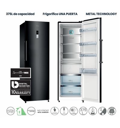 FRIGO COOLER INFINITON CL18BSTL NF 185X59 NEGRO E - CL18BSTL