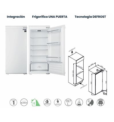 FRIGO COOLER INTEGR. INFINITON CLBB122 CICLICO 12E - CLBB122