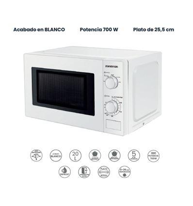 MICROONDAS INFINITON MW20CT5 20L 700W - MW20CT5