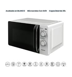 MICROONDAS INFINITON MWGW2090 20L 1150W GRILL BLAO
