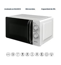 MICROONDAS INFINITON MW-HW2070 20L 700W BLANCO