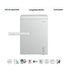 ARCON INFINITON CH15H85BEH 60CM E DUAL SYSTEM - CH-15H85BEH