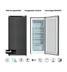 CONGELADOR INFINITON CV-140L25DEV 126X54CM INOX E - CV-140L25DEV