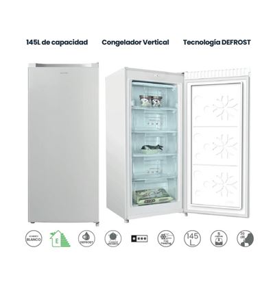 CONGELADOR INFINITON CV140L25WEP 129x54 E - CV-140L25WEP