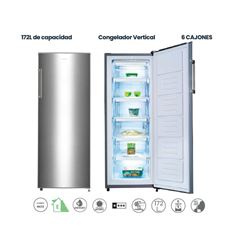 CONGELADOR INFINITON CV172L14XEV 144X55 E INOX
