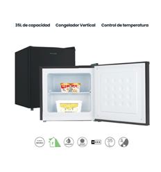 CONGELADOR TABLE TOP INFINITON CV51N 50X50 F NEGRO - CV-51N