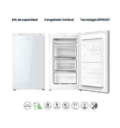 CONGELADOR TABLE TOP INFINITON CV85L8BDL 85x48 D - CV-85L8BDL