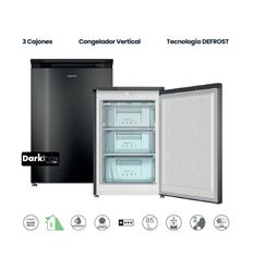 CONGELADOR TABLE TOP INFINITON CV88L8DEK 85X55 E O - CV-88L8DEK