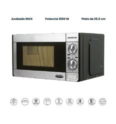 MICROONDAS INFINITON MW1115 20L 700W GRILL INOX - MW-1115