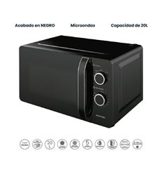 MICROONDAS INFINITON MWHB2070 20L 1150W NEGRO