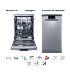 LAVAVAJILLAS INFINITON DIW43SP 45CM E INOX - DIW-43SP