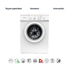 SECADORA INFINITON SDC7V 7KG EVACUACION C - SD-C7V