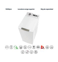 LAVADORA C.S INFINITON TLW-D83ABH 8KG 1300RPM A - TLW-D83ABH