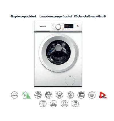LAVADORA INFINITON WM-D61DBF 6KG 1000RPM D - WM-D61DBF