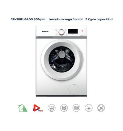 LAVADORA INFINITON WM58D 5KG 800RPM D - WM-58D