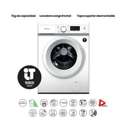 LAVADORA INFINITON WM-D74AWT 7KG 1400RPM A - WM-D74AWT