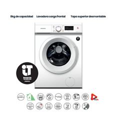 LAVADORA INFINITON WMD84AWT 8KG 1400RPM A - WM-D84AWT