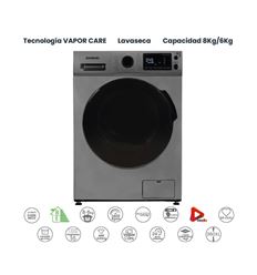 LAVADORA SECADORA INFINITON WSD-G69S 8/6KG B