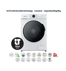 LAVADORA SECADORA INFINITON WSDG8A6D4BN 8/6KG 140A - WSD-G8A6D4BN