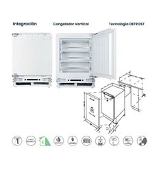 CONGELADOR INTEGR. INFINITON CV-BB96V82WEM E - CV-BB96V82WEM