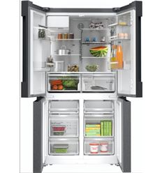 SIDE BY SIDE BOSCH KFI96AXEA 183X91CM INOX E - KFI96AXEA