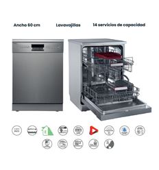 LAVAVAJILLAS INFINITON DIW6225A3 E INOX 3ª BANDEJA - DIW-6225A3