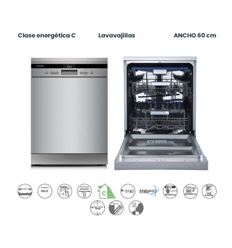 LAVAVAJILLAS INFINITON DIW-68CAX 60CM INOX C - DIW-68CAX