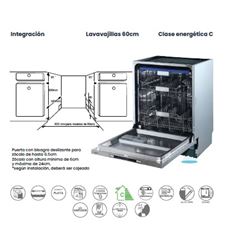 LAVAVAJILLAS INTEGR. INFINITON DIW-BB681 INOX C - DIW-BB681
