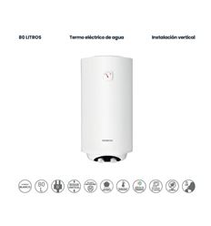 TERMO ELECTRICO INFINITON CAS2OV80D 80L C