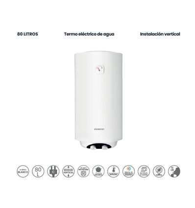 TERMO ELECTRICO INFINITON CAS2OV80D 80L C - CAS20V80D