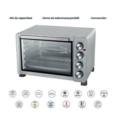 MINI HORNO INFINITON HSM32SN47 45L 2000W - HSM-32SN47
