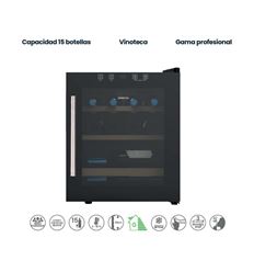 VINOTECA INFINITON WFL15C 15 BOTELLAS NF 51X43 G O - WFL-15C