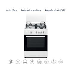 COCINA INFINITON CC60BLE 83X60 4F BUT