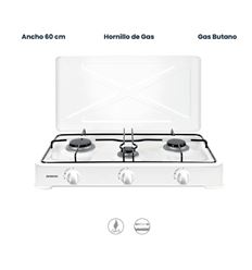 HORNILLO INFINITON GGP-3B 60CM 3 ZONAS - GGP-3B