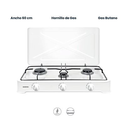 HORNILLO INFINITON GGP-3B 60CM 3 ZONAS - GGP-3B