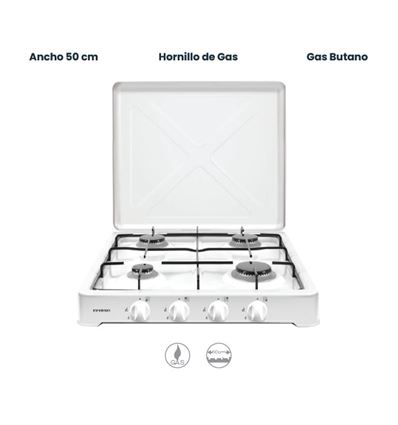 HORNILLO INFINITON GGP-4F 50CM 4 ZONAS - GGP-4F