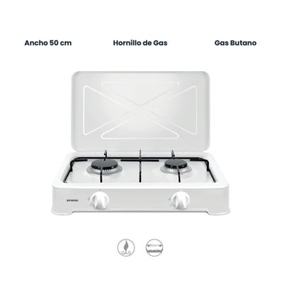 HORNILLO INFINITON GGP-W2 50CM 2 ZONAS - GGP-W2