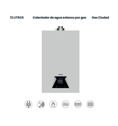 CALENTADOR A GAS NAT. INFINITON 12L 33W A - GWB-12NG