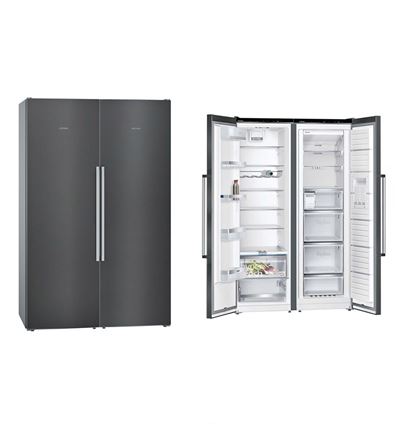 SIDE BY SIDE SIEMENS KA95NAXEP 186X60 NEGRO E - KA95NAXEP