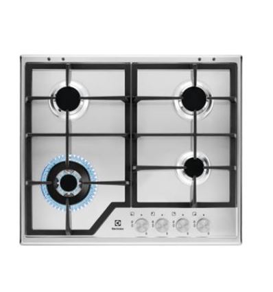 ENCIMERA ELECTROLUX KGS6436SX 60CM 4 ZONAS INOX - 949640657