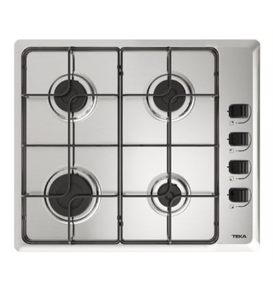 PLACA GAS TEKA HLX 640 KL 4F INOX - 112620032
